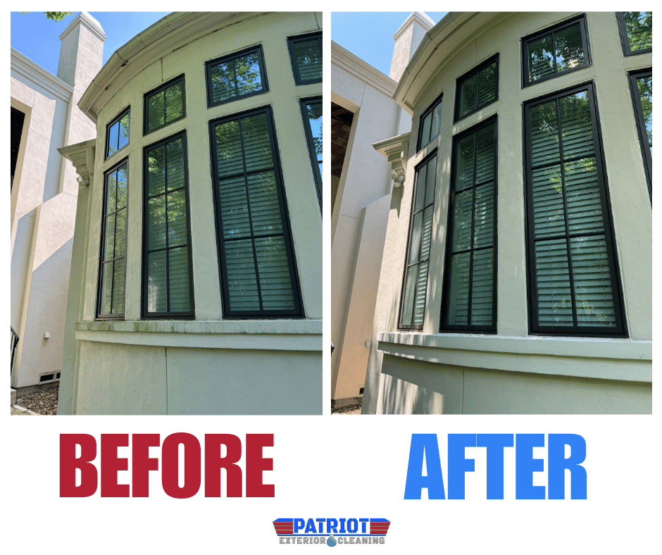 House Washing Before and After 