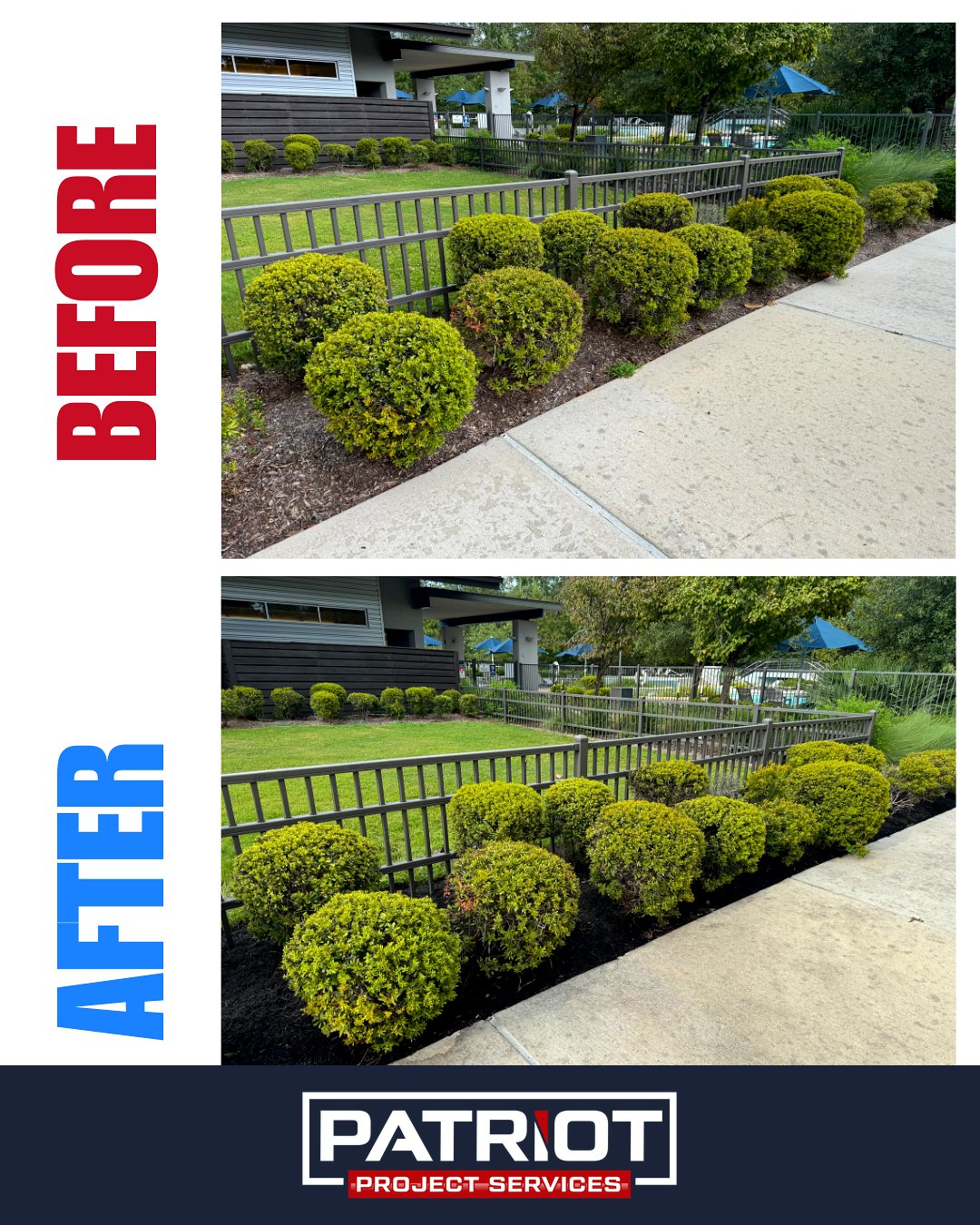Landscaping Before and After 