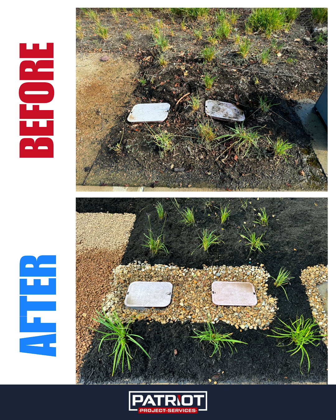 Landscaping Before and After 