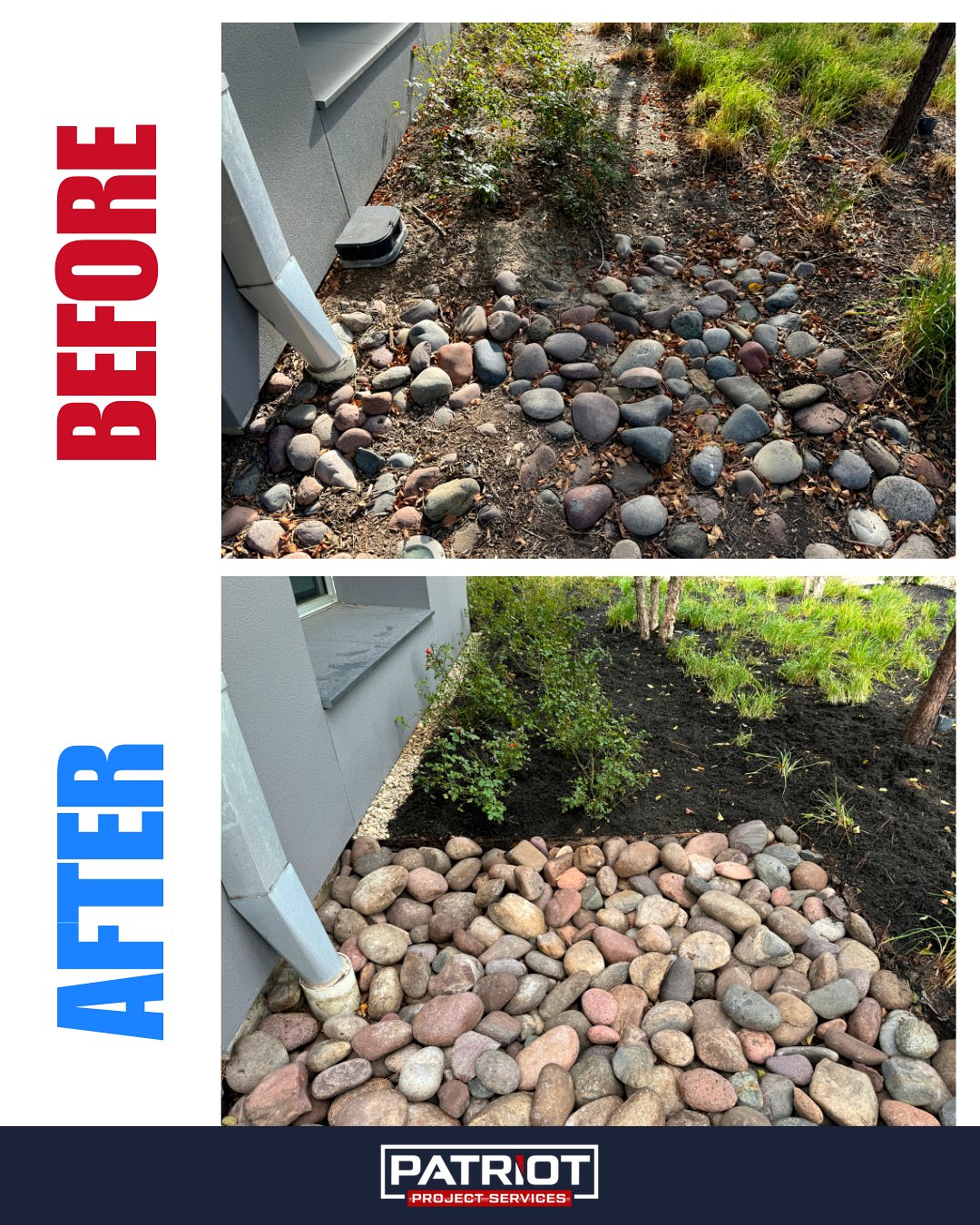 Landscaping Before and After 