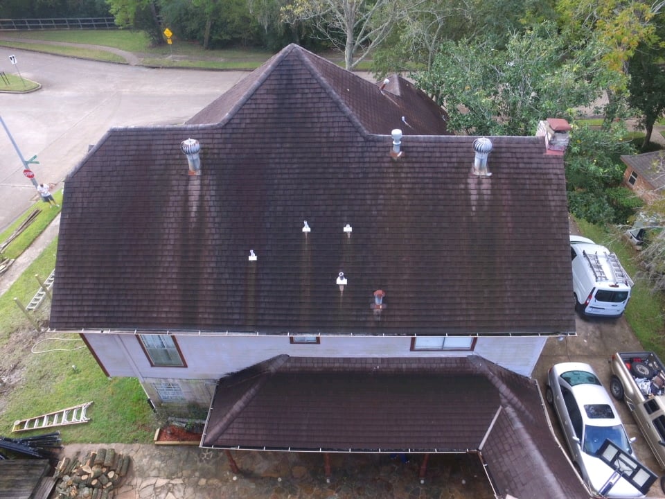 Residential Exterior Cleaning Before & After