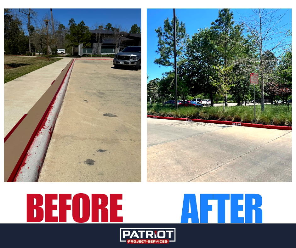 Curb Before and After 
