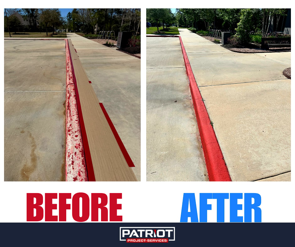 Curb Before and After 