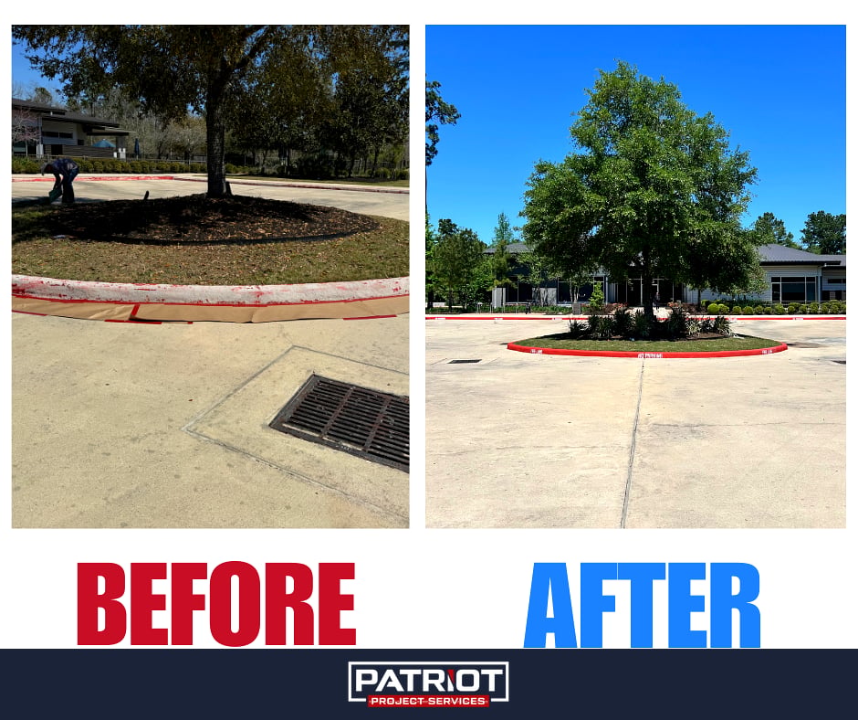Curb Before and After 