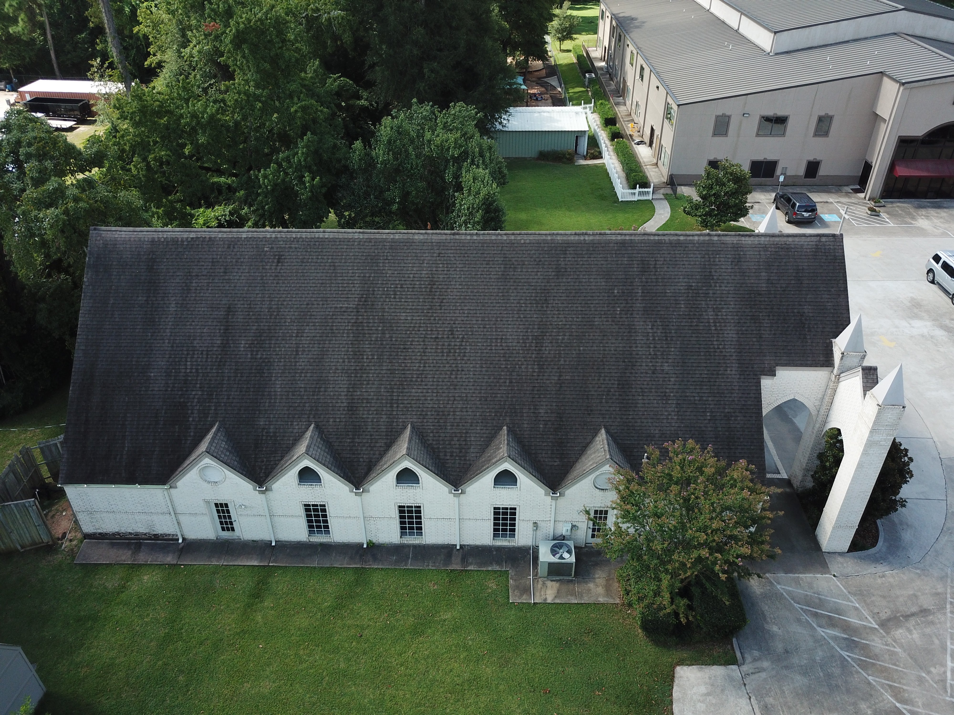 Roof Before Cleaning