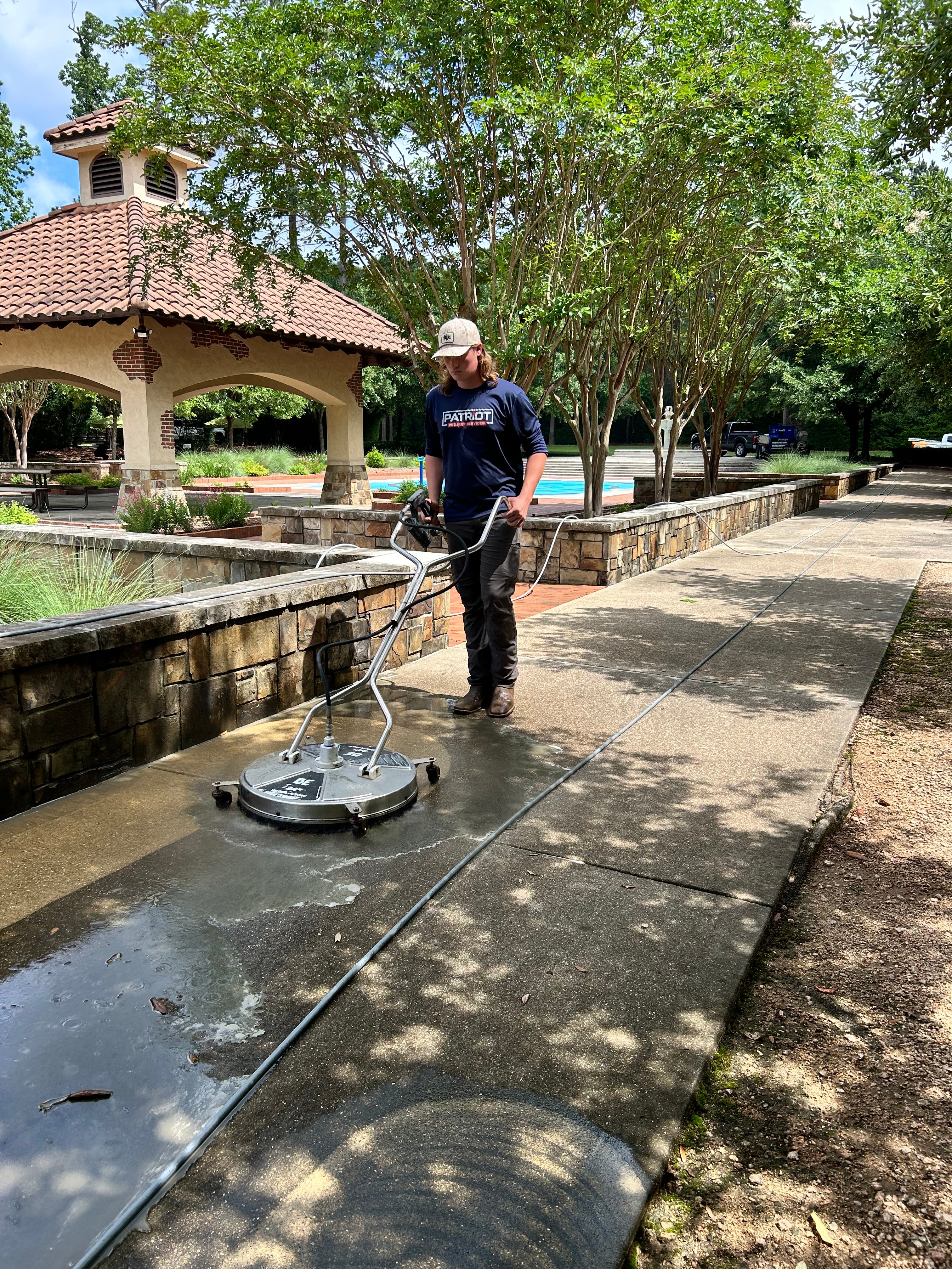 Sidewalk Cleaning 