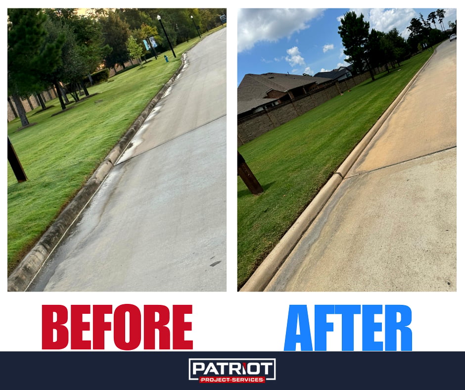 Curb Before and After 