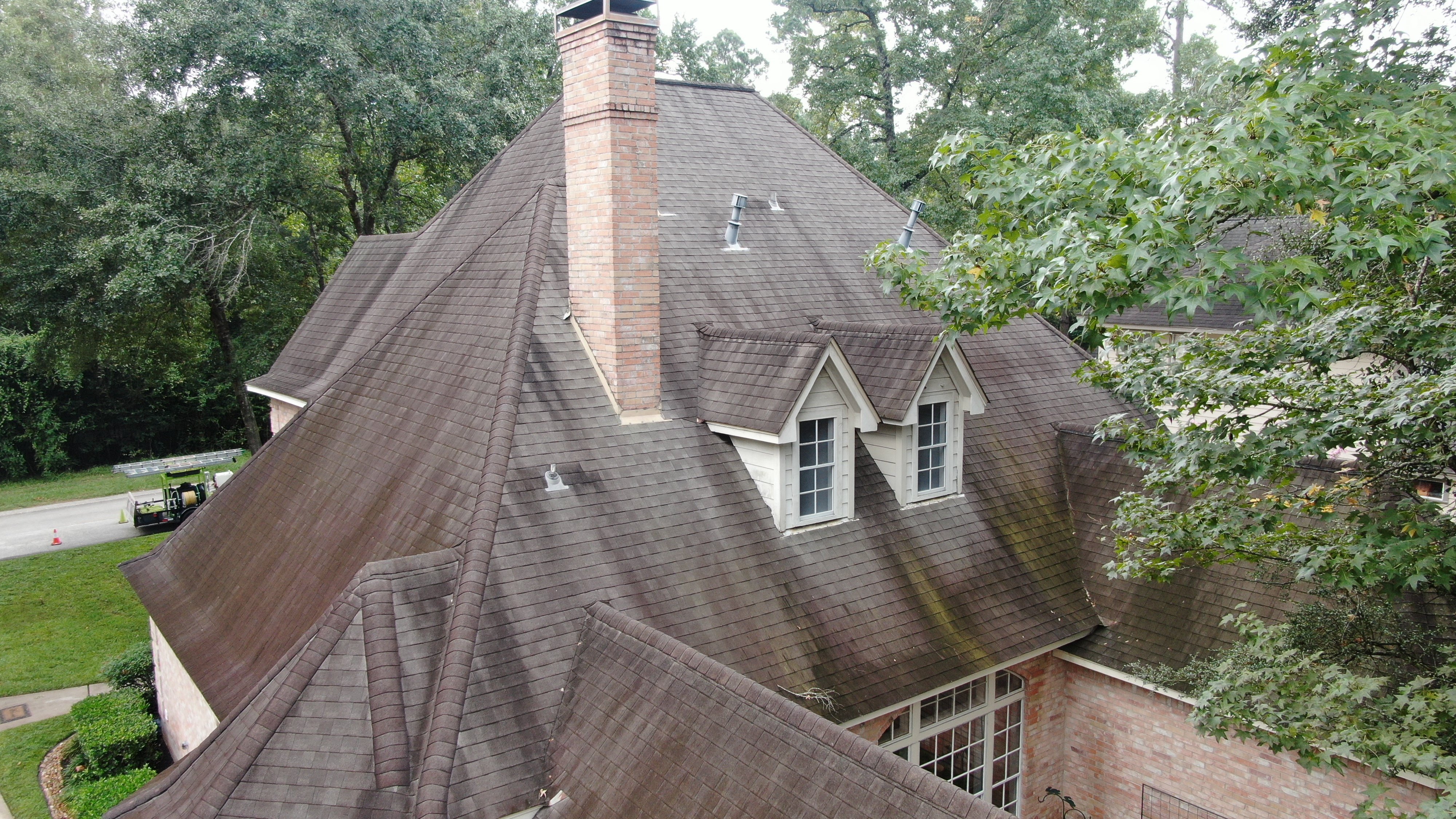 Roof Before Cleaning 