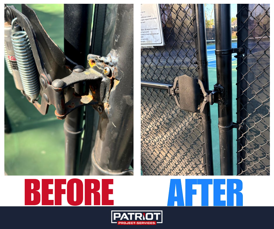 Gate Before and After 