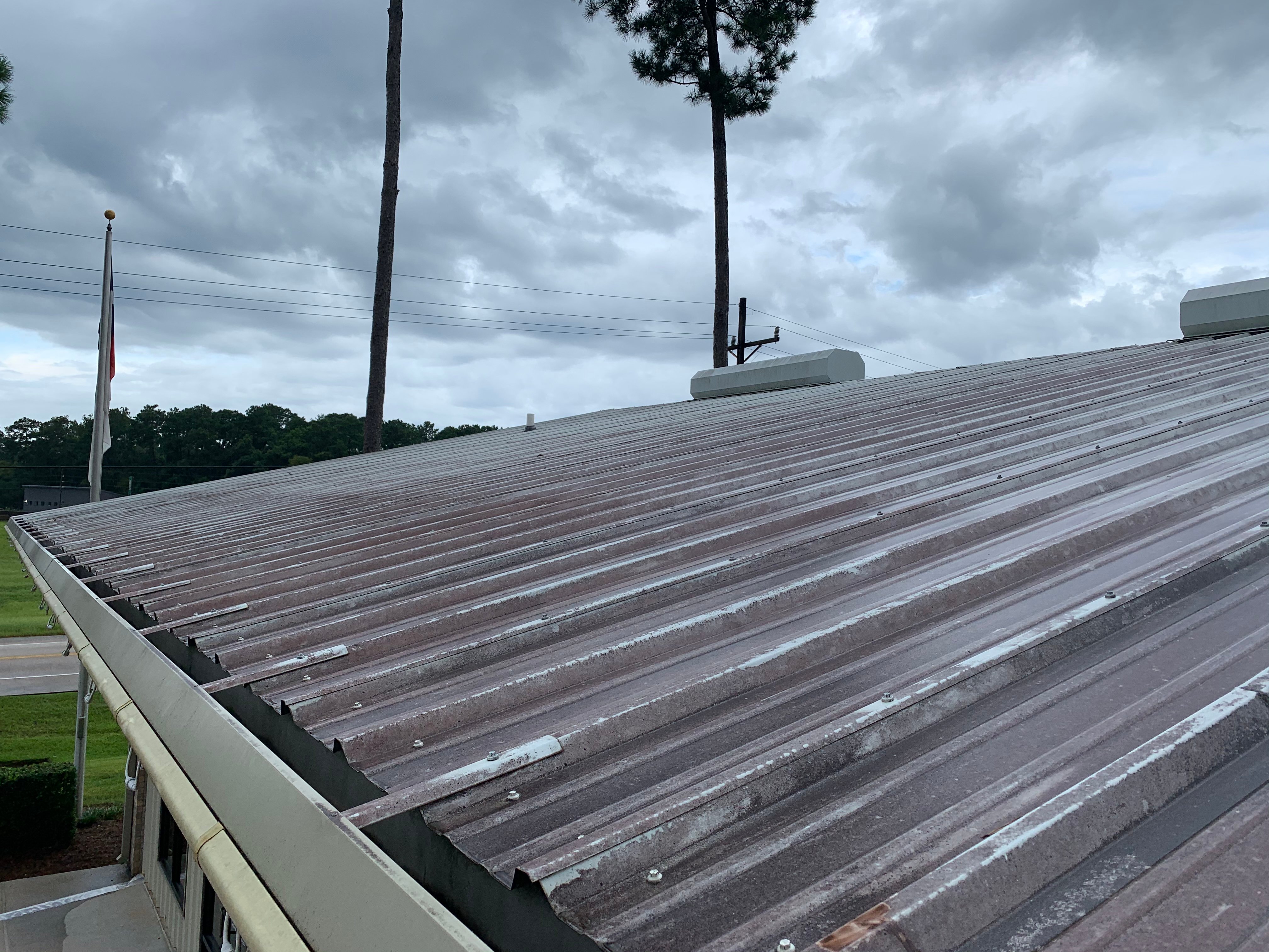 Roof Before Cleaning 