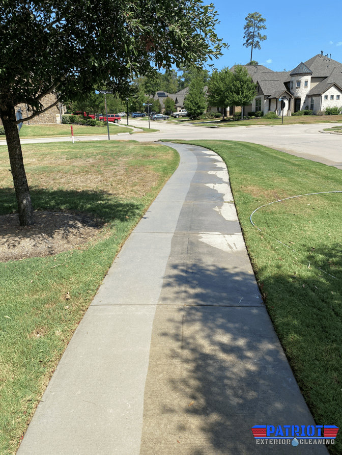 Sidewalk Cleaning 