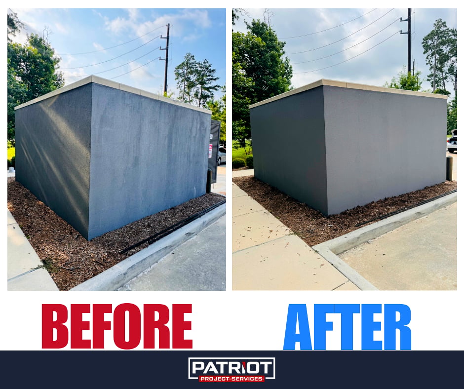 Stucco Repair Before and After